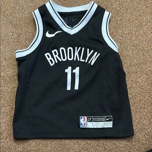 Nike Kids Brooklyn Basketball Jersey - Black